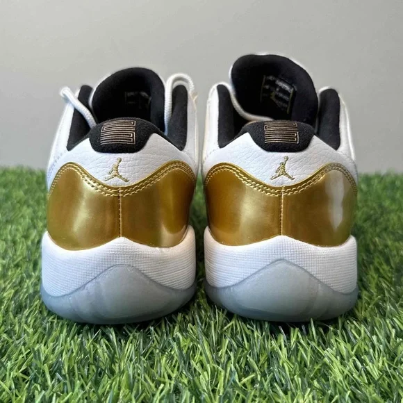 Air Jordan 11 XI Retro Low GS Closing Ceremony Gold White